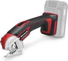 "Einhell" akumuliatorinės universalios žirklės TE-UC 18/6 Li - "Solo Power X-Change" (18 V, universalios žirklės medžiagoms iki 6 mm, LED lemputė, pjovimo linijos indikatorius, be akumuliatoriaus)