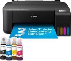 "Epson EcoTank ET-1810" A4 formato "Wi-Fi" spausdintuvas su rašalo talpykla ir iki 3 metų naudojamais rašalais