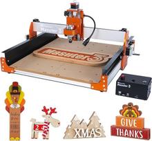"FoxAlien" CNC frezavimo / frezavimo staklės "Masuter 3" su plieniniais ratais, 3 ašių graviravimo staklės, 15,75 x 15,75 x 3,74 colių, darbo plotas medienai, akrilui, MDF, nailonui, drožinėjimui, pjovimui