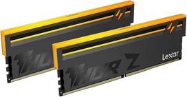 "Lexar" THOR Gen2 Z serijos RGB DDR5 RAM 32GB rinkinys (2x16GB) 6000 MHz, DRAM 288-Pin UDIMM Desktop-Speicher, Hochleistungs Gaming Computerspeicher unterstützt Intel XMP 3.0/AMD Expo, On-die ECC, 1.35V