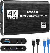 "Rybozen" žaidimų fiksavimo kortelė USB 3.0 vaizdo plokštė HD 1080P HDMI vaizdo įrašymas su tiesioginių transliacijų įrašymo įrenginiu "Windows Linux OS X" sistemai