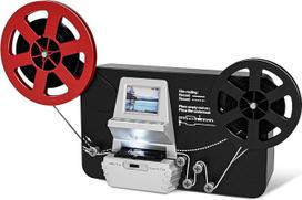 "Super Film Scanner" 8/8 mm skaitmeninis ritinių keitiklis (3", 5", 7" ir 9" ritiniai), vaizdo skaitmeninimo įrenginys su LCD ekranu 2,4" 1080P ir SD atminties kortele 32GB