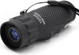 "Technaxx" 10 x 25 monokuliaras TX-176, skirtas žygiams, medžioklei, kelionėms, paukščių stebėjimui ir kt. - Kompaktiški stovyklavimo reikmenys visiems (juodi)