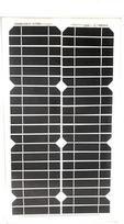 30W 12V saulės baterija su silicio elementais ir replėmis