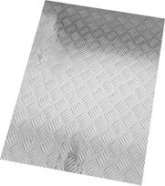 Aliuminis-Riffelblech, aliuminio lydinio raštuota plokštė 600x100x(1.5-5) mm(600x100x5mm)