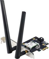 ASUS BE6500 Triband WiFi 7 PCI-E adapteris (802.11be Bluetooth 5.4, tinklo saugumas WPA3, OFDMA ir MU-MIMO, daugialinijinis veikimas)