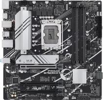 ASUS Prime B760M-A D4-CSM Verslo pagrindinė plokštė "Intel LGA 1700" lizdas (Intel B760, mATX, DDR4 atmintis, 2X PCIe 4.0 M.2, "Aura Sync")
