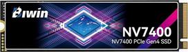 BIWIN Black Opal NV7400 M.2 PCIe Gen4 1TB SSD - skaitymo greitis iki 7400MB/s - profesionalus vidinis kietasis diskas NVMe 2.0 - žaidimų atmintis, suderinama su kompiuteriu, nešiojamuoju kompiuteriu ir PS5
