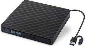 DVD įrašymo įrenginys Išorinis CD/DVD diskas USB 3.0/Type C Optinis diskas įrašymo įrenginys Plonas CD/DVD ROM perrašymo skaitytuvas Nešiojamasis kompiuteris Nešiojamasis kompiuteris Stalinis kompiuteris MacBook Mac Windows 7/8.1/10 Linux OS