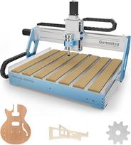 Genmitsu PROVerXL 6050 Plus CNC staklės, 3 ašių frezavimas, metalas, mediena, akrilas, GRBL valdymas, 600 x 500 x 115 mm, dviejų juostų, programėlės valdymas