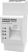 HEIDELBERG PowerMeter 63 (elektros skaitiklis), skirtas fotovoltiniam pertekliniam įkrovimui su "Connect" serijos sieninėmis dėžutėmis