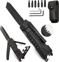 Kišeninis peilis sulankstomas peilis Multitool sulankstomas peilis lauko 13 in 1 stovyklavimo peilis su avariniu plaktuku Atsuktuvas pjūklas stovyklavimo remontui lauko gadgets vyrams Gimtadienio dovana