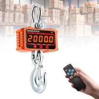 Krano svarstyklės 2000 kg, elektroninės kabančios svarstyklės, 2T krano svarstyklės, didelės galios pramoninės kabančios svarstyklės su tiksliu jutikliu, dideliu LCD ekranu ir nuotolinio valdymo pultu ūkiui, gamyklai, statyboms
