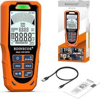 RDINSCOS EMF matuoklis, 3-in-1 elektromagnetinės spinduliuotės matuoklis EF MF RF, rankinis detektorius Skaitmeninis elektromagnetinių laukų radiacijos detektorius namams, biurui ir kelionėms