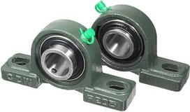 sourcingmap 2 vnt. savaime išsilyginantis pagalvinis blokinis guolis UCP205 25 mm sumontuotas guolis