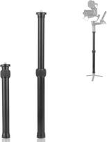 Trikojo prailginimas 25-41 cm - aliumininis teleskopinis trikojo prailginimas su 1/4 colio ir 3/8 colio sriegiu, lengvas fotoaparato prailginimo stiebas trikojui, gimbalui, DSLR