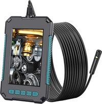 Wasserdichtes industrielles Endoskop mit 10 m Kabel, 4 3 Zoll Display, 8 mm Dual-Kamera für detaillierte Inspektion an schwer erreichbaren Stellen
