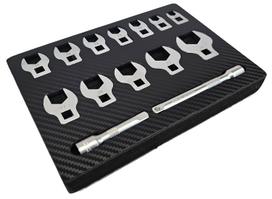 Raktai šoniniai dėkle 14vnt 3/8''10-24mm