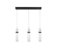 LED pakabinamas šviestuvas AMBIENTE ant laido 3xLED/6W/230V 3000/4000/6000K juodas