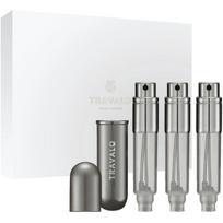 Travalo Classic Titanium Set pildomų kvepalų buteliukų (atomaizerių) rinkinys, 3 x 5 ml