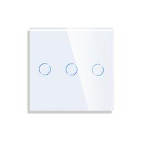 Tripolis sensorinis jungiklio dangtelis Feelspot, baltas,47x47mm