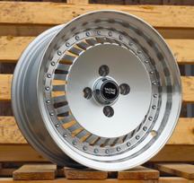Ratlankis RACINGLINE L475 R14x6.5 4x100 ET 20 CB 67.1 (Silver Polished Lip) (620 kg)