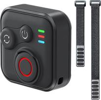 "Bluetooth" nuotolinio valdymo pultas, skirtas "Insta360 X5/X4/X3/Ace Pro 2/Ace Pro/GO3S/GO3/GoPro Hero 13/12/11/IOS/Android" išmaniųjų telefonų fotoaparatams, priedai, 50 m atstumas, atsparus vandeniui, 96 valandų ištvermė, greitas įkrovimas