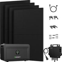 "Growatt" NOAH 2000 balkonų elektrinė su 1800 W fotovoltinio įvado galia IP66, skirta balkonų elektrinėms (NOAH 2000 x 1 + NEO800W + 1760 W)