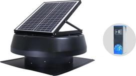 "iLiving HYBRID Ready" išmanusis termostatas Saulės stogo palėpės ištraukiamasis ventiliatorius 1750 CFM 2500 dangos plotas juodas 14