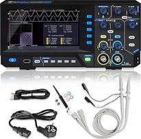 "PeakTech P 1404" skaitmeninis osciloskopas 2 kanalų 100 MHz, 1GS/s, USB sąsaja, PC programinė įranga, P 1404 osciloskopas, juodas, USB osciloskopas, osciloskopinis multimetras