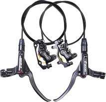 "ThinkTop Bike" 4 stūmoklių hidraulinis diskinis stabdys, MTB dviračio alyvos slėgis 4 stūmoklių vairavimo stabdžių suportas, kairysis (priekinis) 800 / dešinysis (galinis) 1400mm