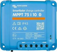 "Victron Energy SmartSolar MPPT 75V 10 Amperų 12/24 V saulės įkrovos valdiklis (Bluetooth)