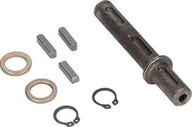 102 mm išėjimo velenas 102 mm greičio reduktoriui, 14 mm aliuminio plieno velenas Rv30, skersmuo 14 mm, skirtas NMRV030 pavarų dėžėms, pavarų galvutėms, greičio reduktoriams