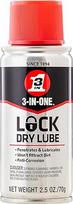 3-IN-ONE 120070 Lock Dry Lube 2,5 oz (pakuotė po 1)