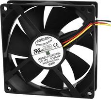 DC 12V 0,12A 3P Fluidlager PC-Gehäuse CPU-Kühler-Kühllüfter 90mmx25mm