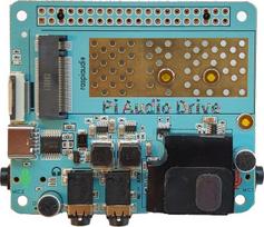Garso DAC Kepurė Garso kortelė (Pi Audio Drive), skirta Raspberry PI4 Visi modeliai Pi Zero / Pi3 / Pi3B / Pi3B+ / Pi2 / Geresnė kokybė nei USB