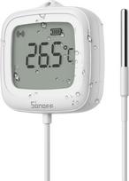 SONOFF SNZB-02LD "Zigbee" vandeniui atsparus temperatūros jutiklis su 1,5 m nerūdijančio plieno zondu, LCD ekranu, -40~115 °C diapazonas, APP stebėjimas, magnetinis laikiklis, suderinamas su "Zigbee" koncentratoriumi