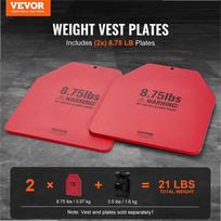 Svorio liemenės plokštės 3.97 kg pora jėgos treniruotėms, aukščiausios kokybės plieno ergonomiškas prigludimas, 3.97 kg svorio plokštės, svorio liemenės priedai, fitneso svoriai