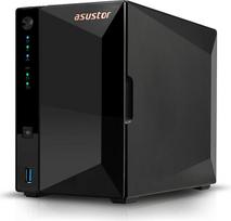 "Asustor Drivestor 2 Pro Gen2 AS3302T v2", 2 įlajų NAS tinklo saugykla, 1,7 GHz keturių branduolių, 2,5GbE prievadas, 2GB RAM DDR4, tinklo saugykla debesų saugyklai (be disko)
