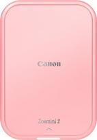 "Canon Zoemini 2" spausdintuvo rinkinys: Kompaktiškas, nešiojamasis nuotraukų spausdintuvas - "Bluetooth 5.0" - greitas USB-C įkrovimas keliaujant (rožinis auksas)