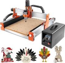 "FoxAlien XE-PRO" CNC frezavimo staklės su rutuliniais sraigtais, 400 W suklys, 3 ašių graviravimo staklės medienai, aliuminiui pjauti, su galimybe keisti į linijinius bėgius (220 V)