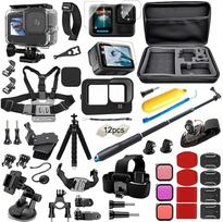 "GoPro Hero 13 Black" priedų rinkinys, BMUUPY Vandeniui atsparus apsauginis dėklas Vandeniui atsparus dėklas Nardymo reikmenys Dviračio laikiklis Selfie juostos galvos dirželis "GoPro Hero13" Gopro13