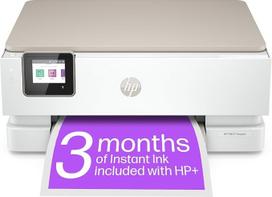 "HP Envy Inspire 7220e All-in-One Printer" spalvotas rašalinis spausdintuvas - 6 mėn. momentinis rašalas, įskaitant HP+ (kopijavimas, nuskaitymas, spausdinimas, fotografavimas, A4, priekyje ir gale, "Wi-Fi"), baltas