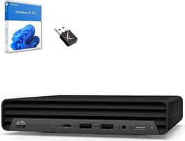 "HP EliteDesk 800 G Intel i5" verslo biuro multimedijos kompiuteris USB 3.0 | WLAN | Windows 11 Professional 64-Bit, įskaitant USB atmintinę (800 G6 | 16GB RAM | 512GB SSD | W11 Pro)
