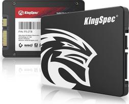 "KingSpec" 2 TB 2,5 colio SATA SSD, SATA 3 SSD kietasis diskas, vidinis 3D NAND Flash, 2 5 colių SSD, suderinamas su staliniais ir nešiojamaisiais kompiuteriais