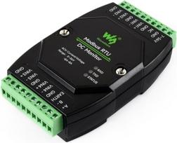 "LUCKFOX Modbus RTU" maitinimo monitorius, 4 kanalų įtampos srovės matuoklis, 16 bitų didelio tikslumo su izoliacijos apsauga