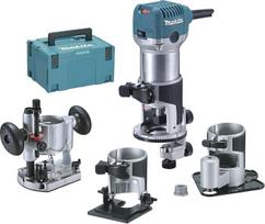 "Makita" RT0700CX3J elektrinis maršrutizatorius - elektriniai maršrutizatoriai (1.800 kg)