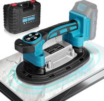 2-in-1 akumuliatorinis plytelių vibratorius ir siurbtukai, suderinami su "Makita" 18 V akumuliatoriumi, plytelių vibratorius su 22,5 x 12 siurbtukų, 250 kg adsorbcija, 9 pavaros, reguliuojamos 0,3-1,8 m plytelėms, sienų plytelėms (be akumuliatoriaus)