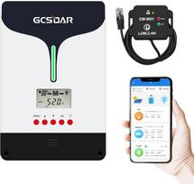 60A saulės įkrovimo valdiklis + "WiFi" adapteris, 12V/24V/48V automatinis maksimalus PV 150V, 99% įkrovimo efektyvumas MPPT saulės įkrovimo valdiklis, skirtas gelio hermetiškiems panardinamiesiems AGM ir ličio jonų akumuliatoriams