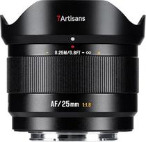 7artisans AF 25mm F1.8 APS-C E objektyvas 180g Didelės diafragmos automatinio fokusavimo objektyvas su veido/akies aptikimo funkcija, suderinamas su "Sony" E laikikliu A6000/A5000/A3000/NEX serija A6700, NEX-5T